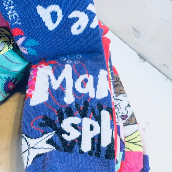 Disney Princess Ankle Socks 10 Pairs - Picture 8 of 12